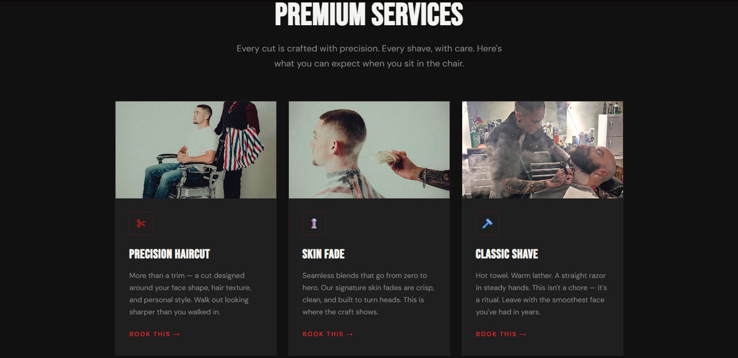 Barbershop Services